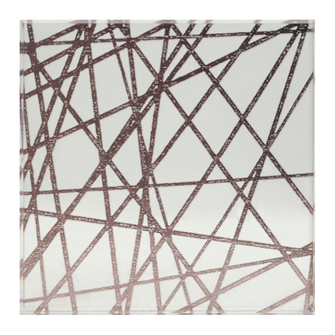 5+5mm Double-Sided Ultra-Clear Laminated Glass with Custom Interlayer Pattern