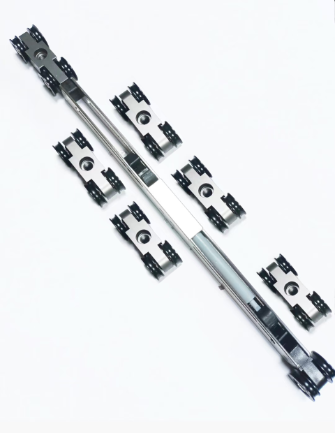 Framed Glass Door Tandem Sliding Track (3+1)