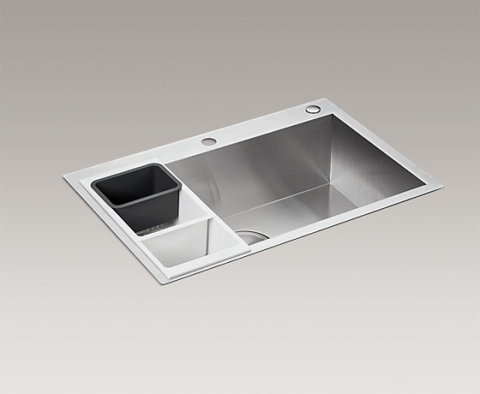 Single Bowl Dual Use Kitchen Sink