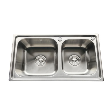 Stainless Steel Double Bowl Sink