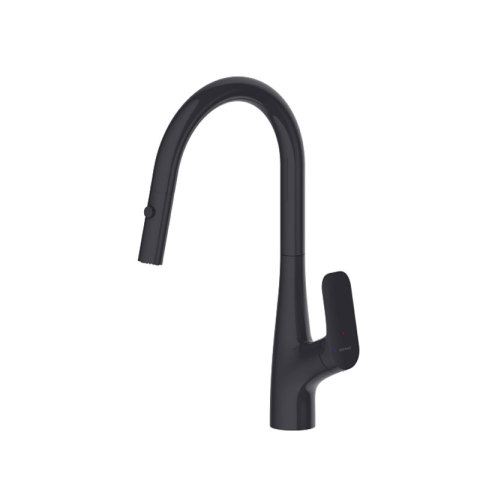 Single Handle Single Hole Pull-Down Kitchen Faucet