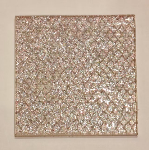 Hot-melt Ice Crack Bronze Grid Wire Glass