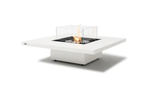 Square Tabletop Integrated Bioethanol Fireplace