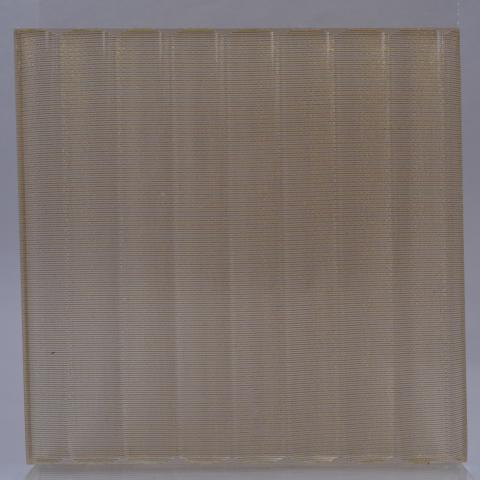 Fluted Wired Glass