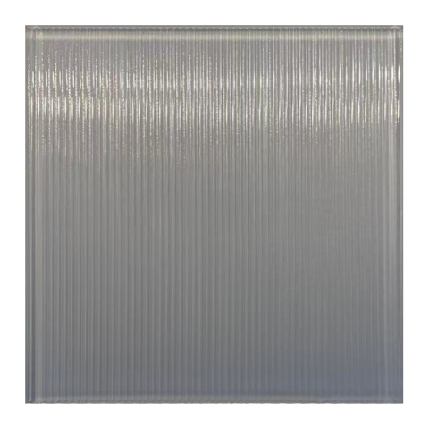 5+5mm Double-Sided Fine Reeded Lacquered Laminated Glass