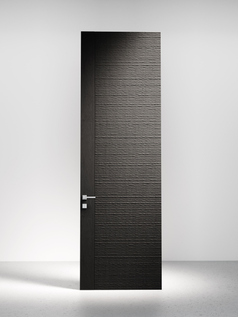 Carved Texture Solid Wood Door