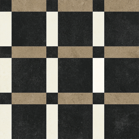 Black & Grey Checkerboard
