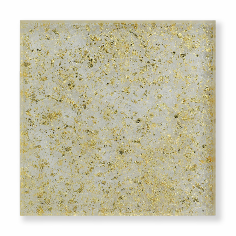 Fused Gold Foil Glass