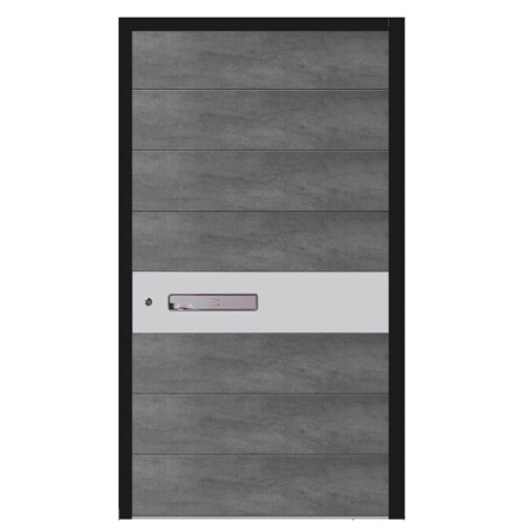 German Offset Pivot Large Armored Door - Double Doors