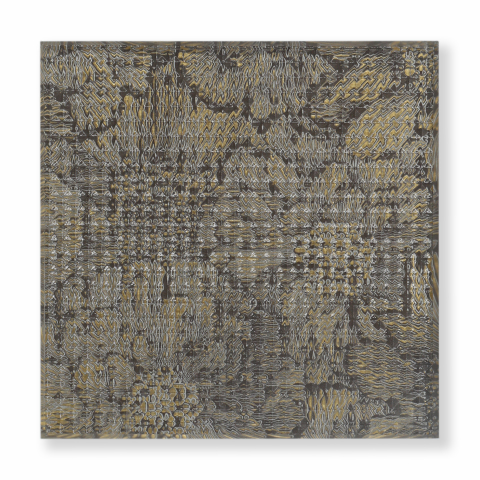 Fused Gold Foil Glass