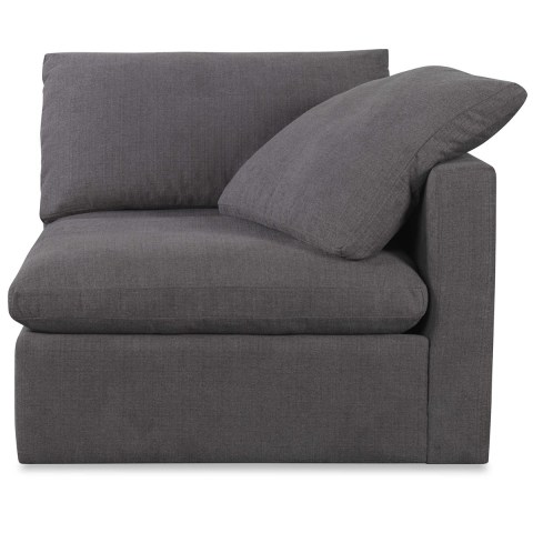 Black Haven Single-Arm Sofa