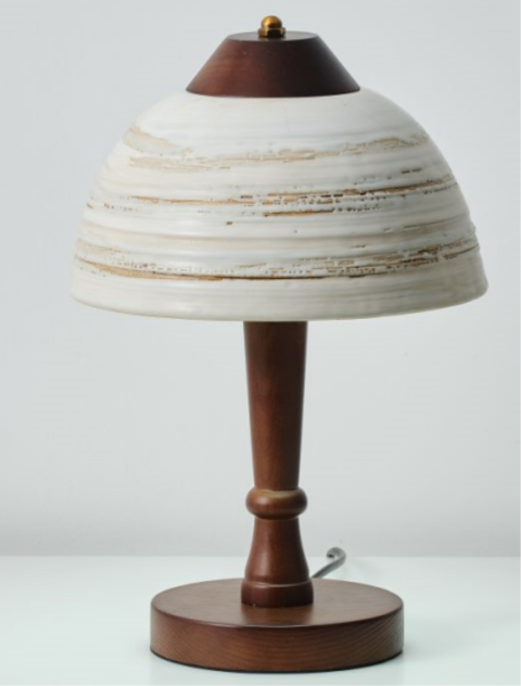 Wooden Table Lamp