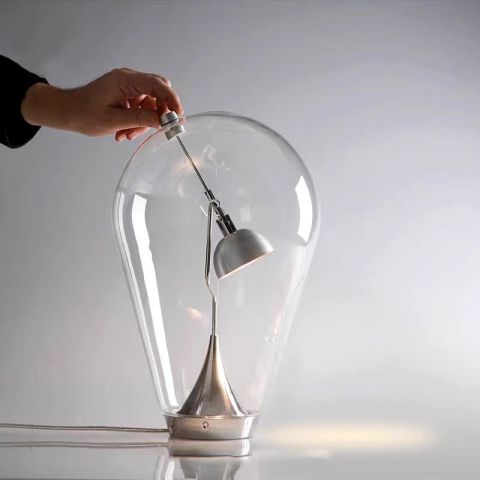Chrome Table Lamp