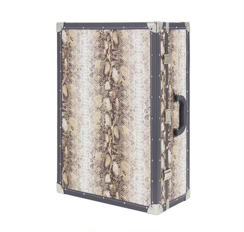 Snakeskin Suitcase Trinket Box