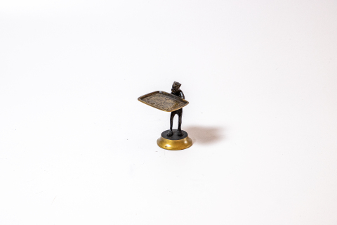 Black Bronze Monkey Card Holder