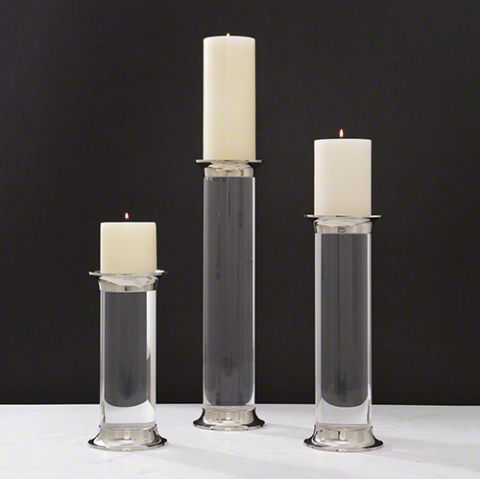 Acrylic Cylinder Candlestick - Large