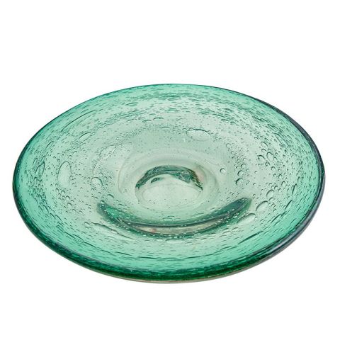 Emerald Bubble Fruit Bowl, Medium