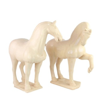 Ceramic Horse with Raised Leg