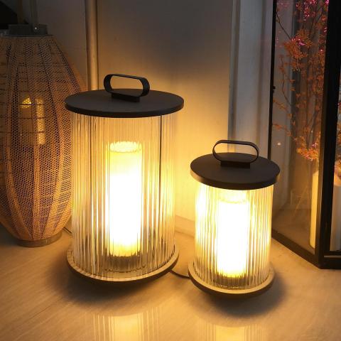 Solar Courtyard Lantern