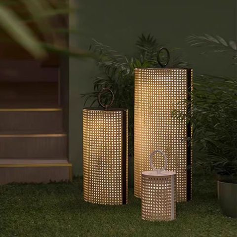 Rechargeable Portable Woven Lantern