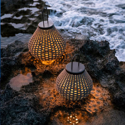 Rechargeable Portable Woven Lantern