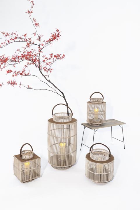 Portable Hurricane Candle Lantern