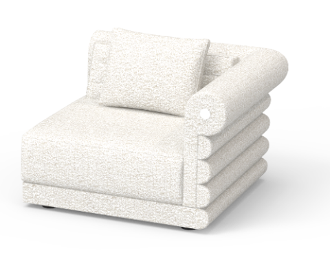 Gentleman Sectional Sofa - Corner Module
