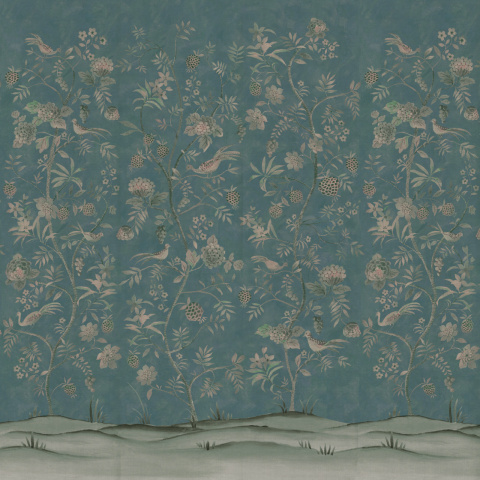 Shangri-La Printed Wallpaper