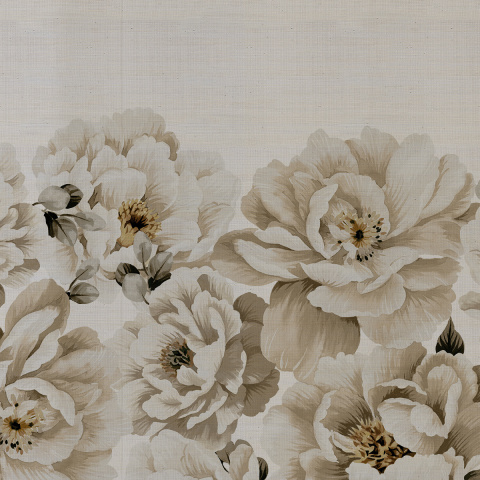 Perfect Peonies Printed Wallpaper
