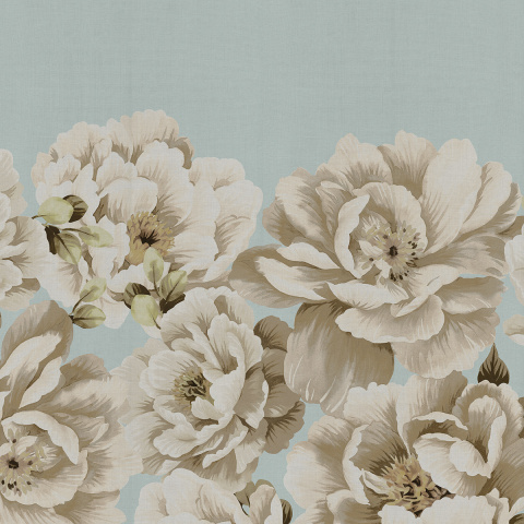 Perfect Peonies Printed Wallpaper