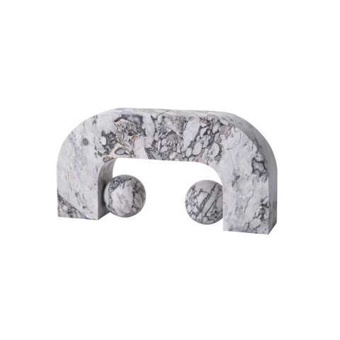 Rainflower Pebble Bookend
