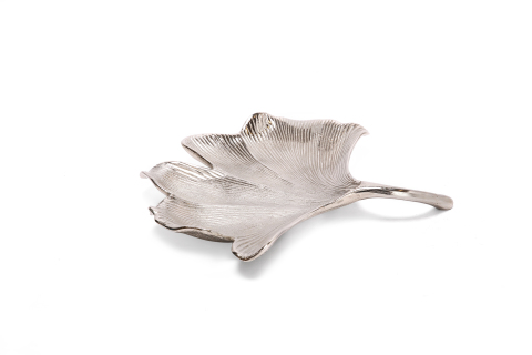 Ginkgo Leaf Aluminum Tray