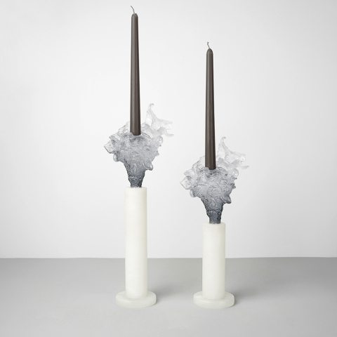 Flower of Wind Candle Holder