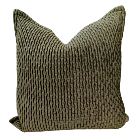 Green Quilted Cushion