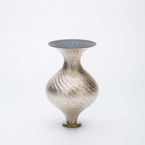 Silver Glaze Vase