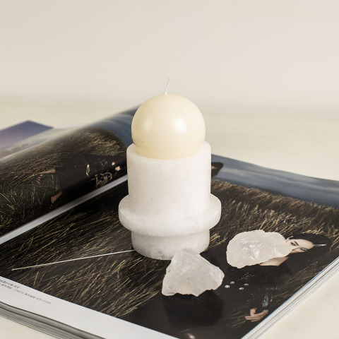 LYRA Cloud Stone Candle Holder