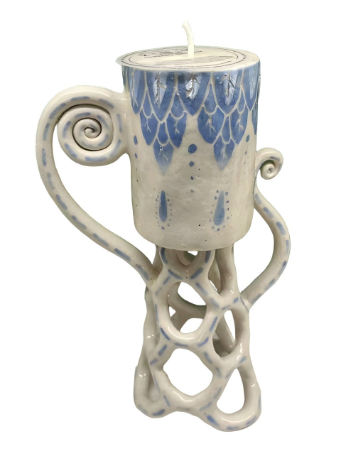 Mid-Century Candle Holder