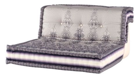 Straight Back Sofa Set