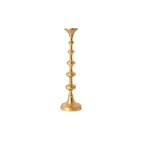Luxury Retro Gold Roman Candle Holder