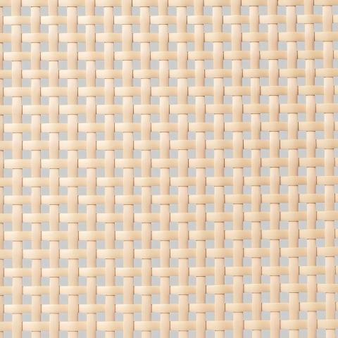 Plastic Faux Rattan Weave