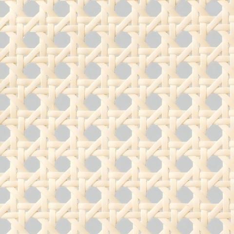 Plastic Faux Rattan Weave
