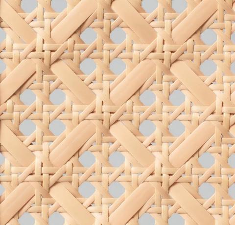 Plastic Faux Rattan Weave