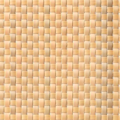 Plastic Faux Rattan Weave