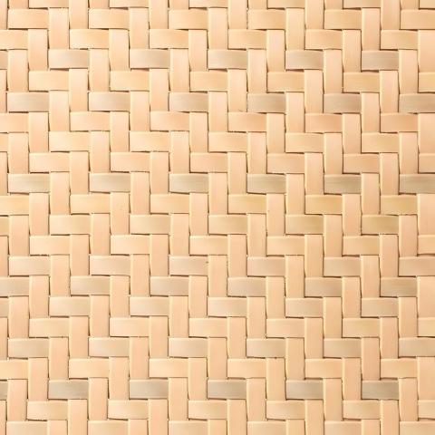 Plastic Faux Rattan Weave