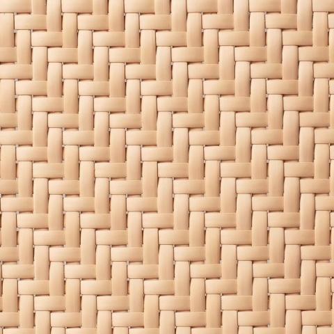 Plastic Faux Rattan Weave