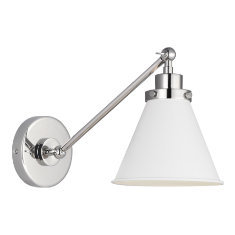Wellfleet Single Arm Cone Task Sconce