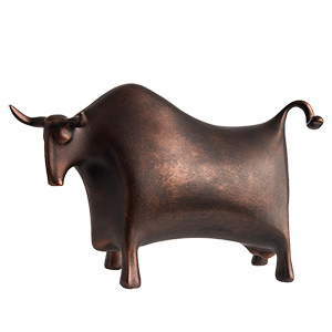 Golden Ox Fortune (Dark) Figurine
