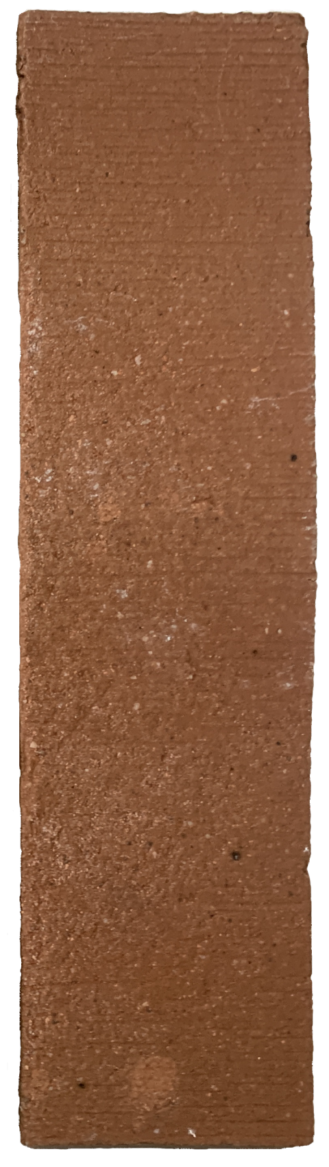 Natural Edge Porcelain Red Brick Slip