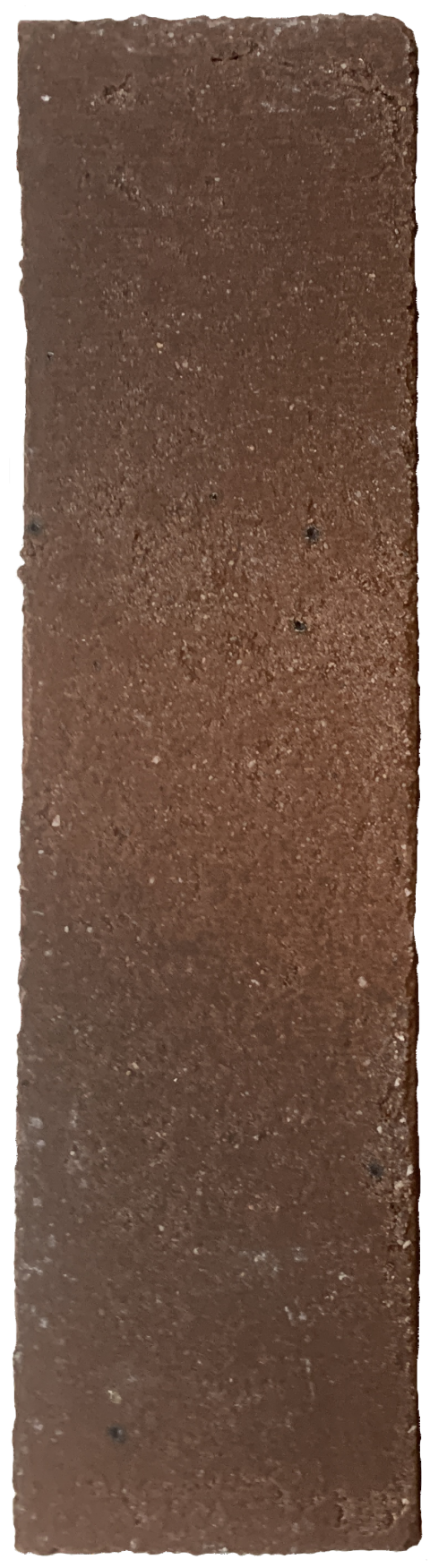 Natural Edge Porcelain Red Brick Slip