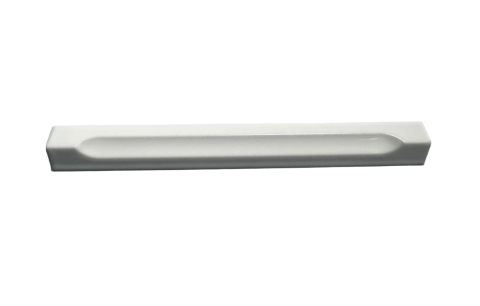 White Ribbed Tile